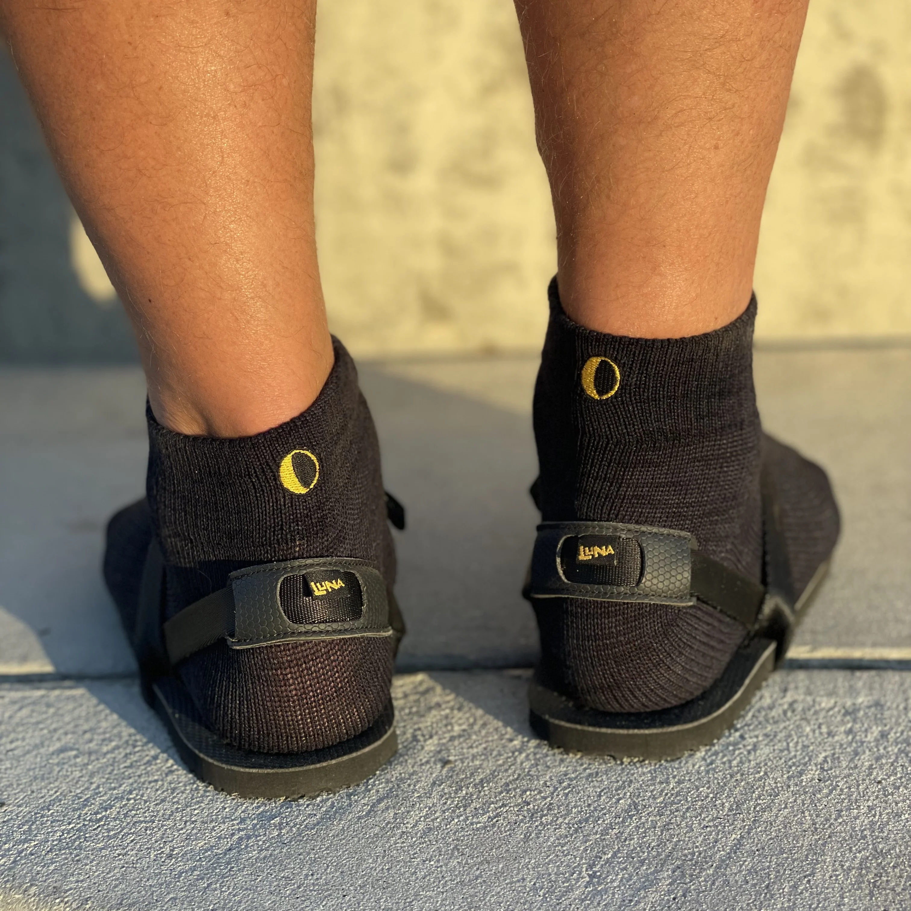 LUNA YUBI Tabi Socks - Merino Wool & Cordura - Ankle Length - Image 4